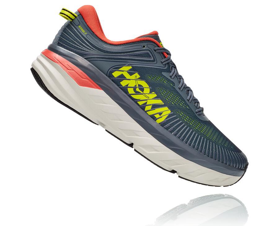 Hoka One One Hardloopschoenen Heren - Bondi 7 - Donkerblauw - MB9042561